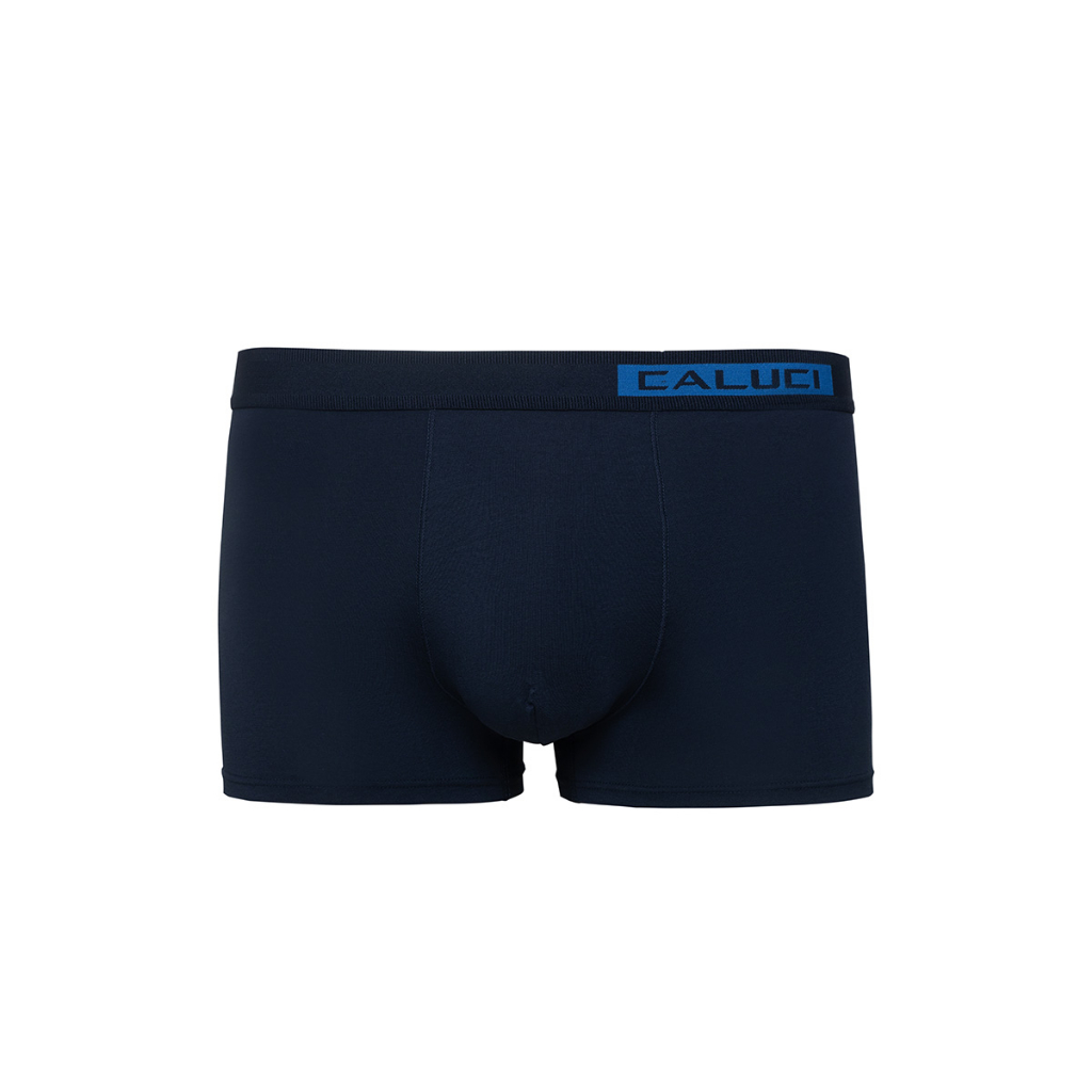 Quần lót nam CALUCI dáng boxer thiết kế basic khỏe khoắn, co giãn bốn chiều, thấm hút và kháng khuẩn tốt CBX18-02