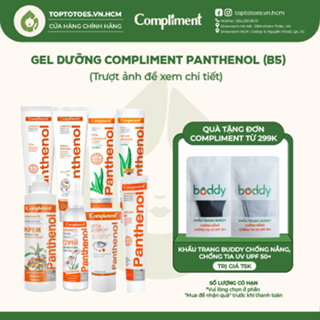 Gel dưỡng Compliment Panthenol (B5) làm lành, làm dịu, phục hồi và tái tạo da