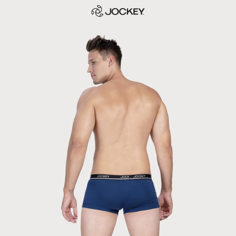 Quần Lót Nam Jockey Trunk Boxer Thun Visco Thoáng Mát Kháng Khuẩn - J1271