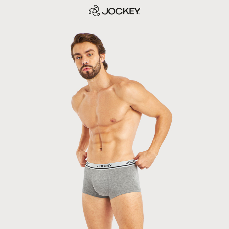 Quần Lót Nam Jockey Trunk Boxer Thun Visco Thoáng Mát Kháng Khuẩn - J1271