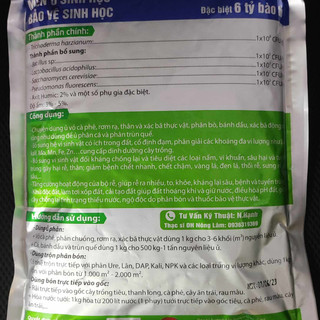 Chế Phẩm Vi Sinh Trichoderma Dùng Ủ Phân, Xử Lý Rác (Gói 1kg)