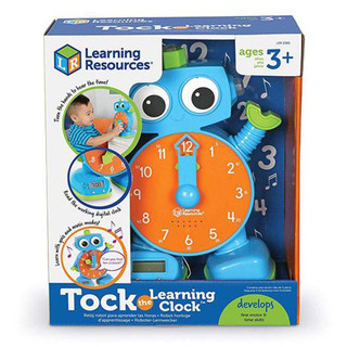  Đồng hồ học tập Robot (màu xanh) - Tock the Learning Clock - Learning Resources