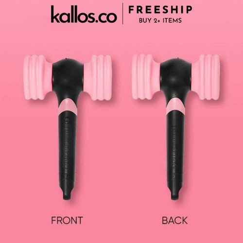 Đèn Cỗ Vũ BLACKPINK Official Lightstick Light Stick Ver 2 Hanoi Kpop Merch, Squareup Grip Holder - Kallos Vietnam