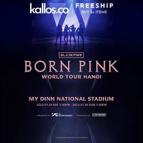 Đèn Cỗ Vũ BLACKPINK Official Lightstick Light Stick Ver 2 Hanoi Kpop Merch, Squareup Grip Holder - Kallos Vietnam