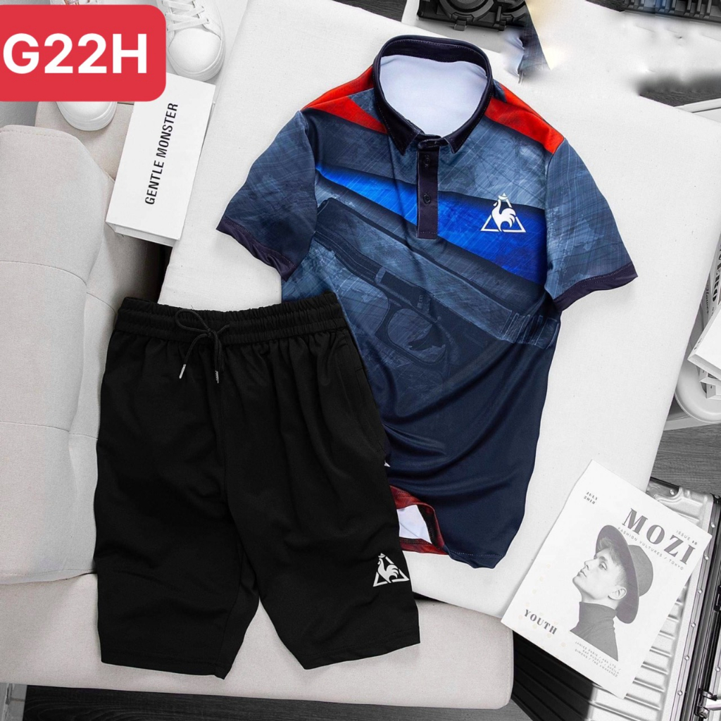 Bộ Thể Thao Polo Gà - Bộ Thể Thao Nam Mua hè