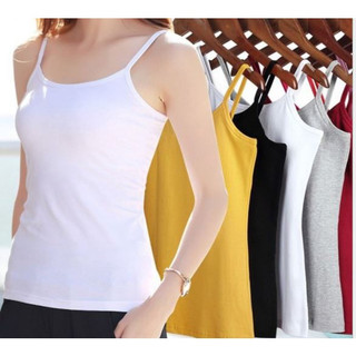 Áo thun nữ hai dây nữ chất vãi cotton mềm mịn co giản thoáng mát 38kg-52kg
