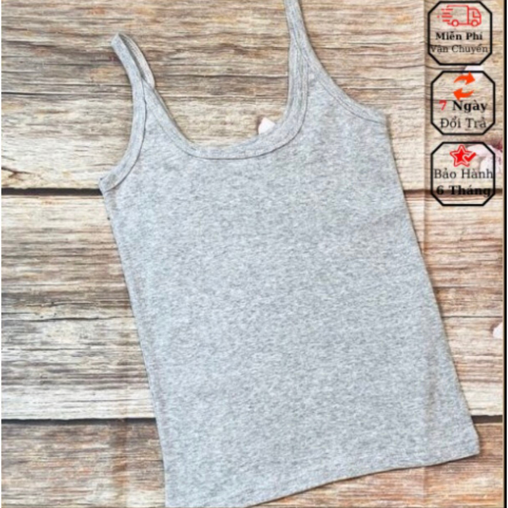 ÁO THUN NỮ HAI DÂY NỮ CHẤT VÃI COTTON MỀM MỊN CO GIẢN THOÁNG MÁT 38KG-52KG