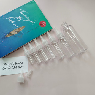 Chai nắp nhọn 5ml / 10ml / 15ml / 20ml / 30ml / 50ml / 80ml / 100ml - Lọ nhựa chiết mỹ phẩm