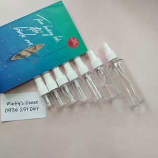 Chai nhựa phun sương 5ml / 15ml / 10ml / 20ml / 30ml / 50ml / 80ml / 100ml - Lọ chiết mỹ phẩm du lịch