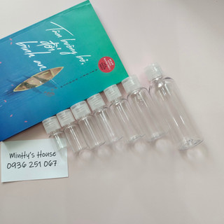 Chai nắp bật 5ml / 10ml / 15ml / 20ml / 30ml / 50ml / 80ml/ 100ml - Lọ nhựa chiết mỹ phẩm