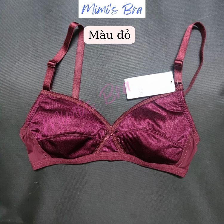 Áo ngực không gọng mút mỏng người lớn, học sinh, mẹ bầu xuất Nhật Lovely, áo lót vải bigsize - LL631