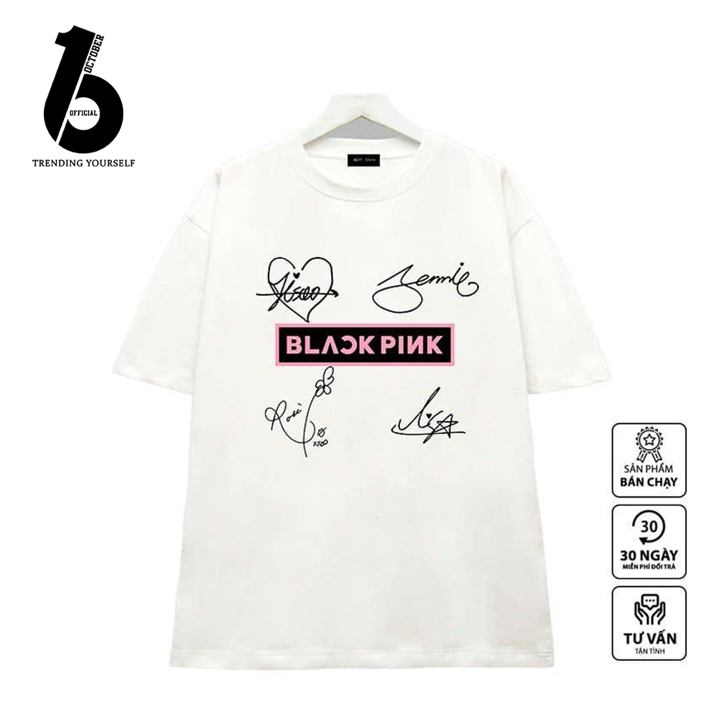 Áo Blackpink Born Pink chất cotton cao cấp, thoáng mát