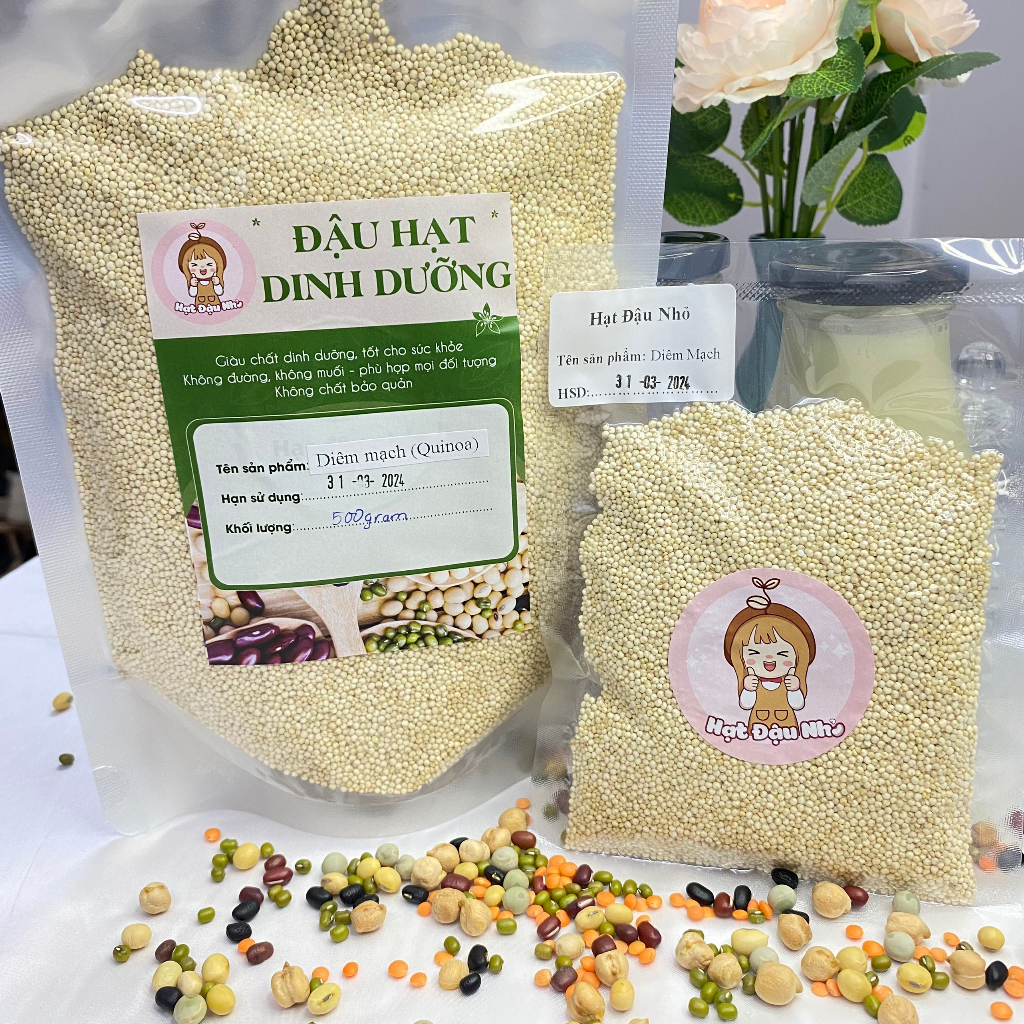 Hạt Diêm Mạch Quinoa trắng