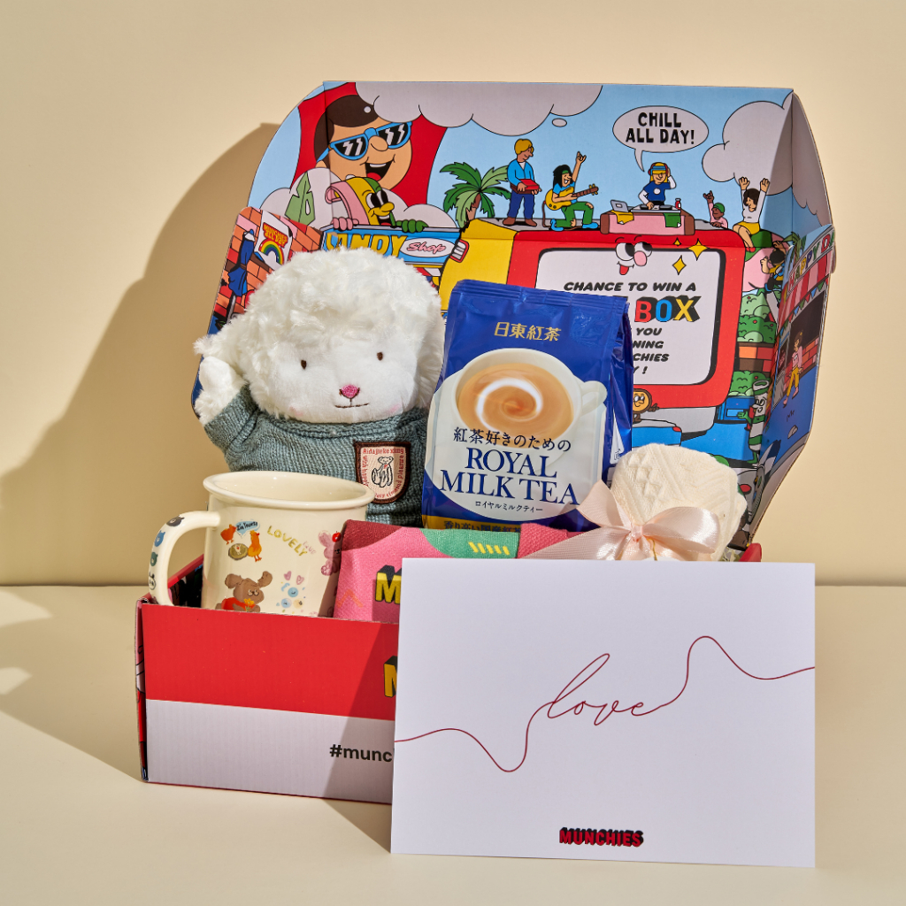 Hộp quà Love Yo Latte/ Noel/ Giáng sinh, trà sữa, cốc sứ, khăn, gấu bông cừu, túi canvas mini - quà tặng bạn gái,bạn bè