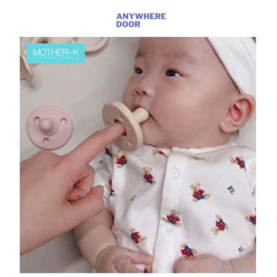 Ti giả silicon Mother-K Hàn Quốc cho bé từ 0-18 tháng