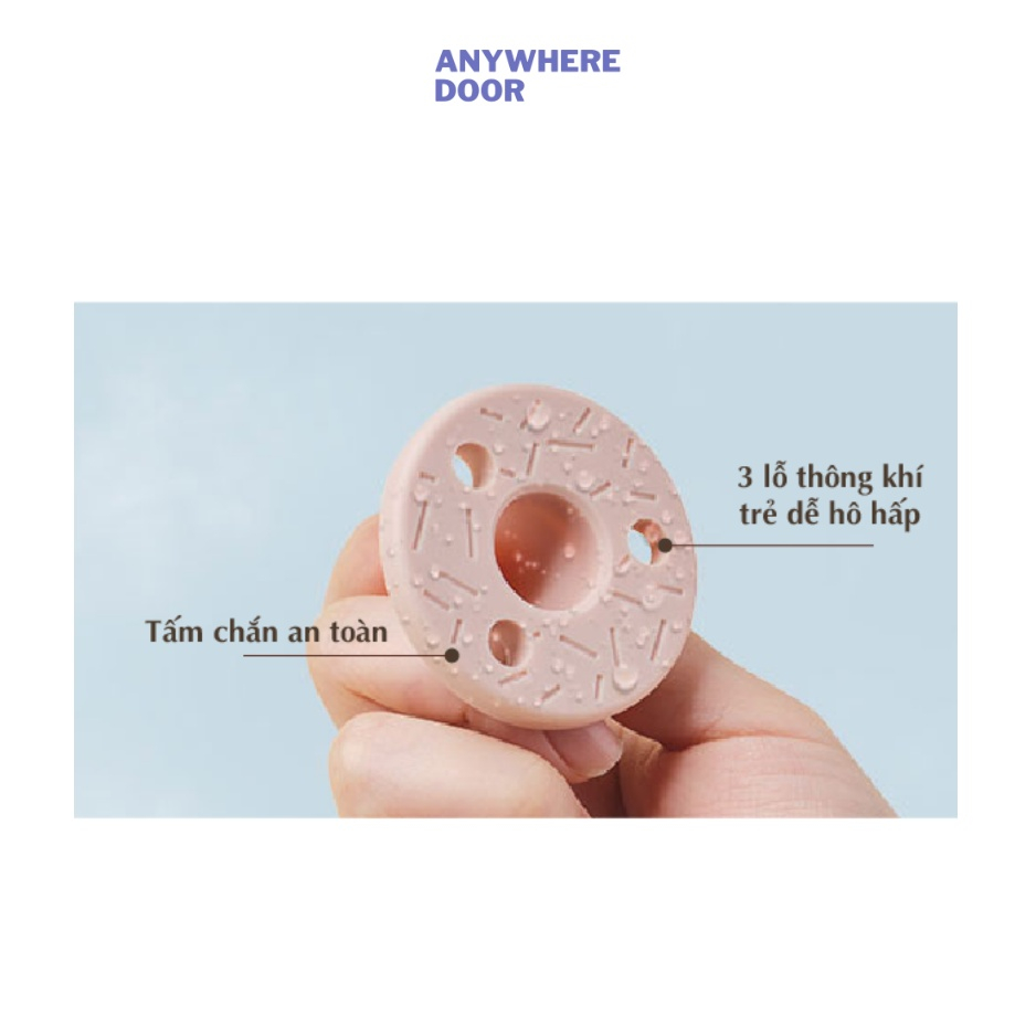 Ti giả silicon Mother-K Hàn Quốc cho bé từ 0-18 tháng