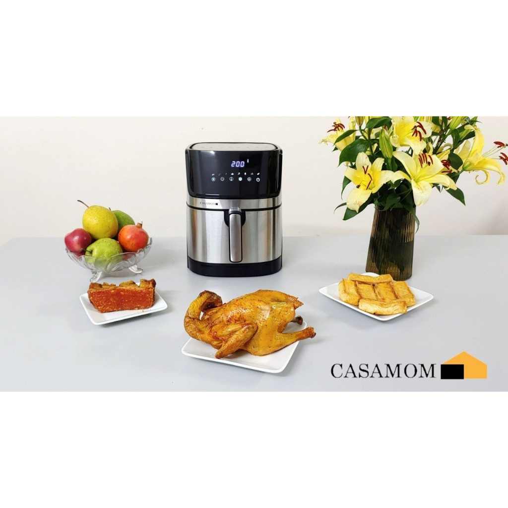 Nồi Chiên Không Dầu Nội Địa Chính Hãng Casamom Hàn Quốc CAA-201 Dung Tích 7L Bảo Hành 12 Tháng Lỗi 1 Đổi 1 - Hanitech