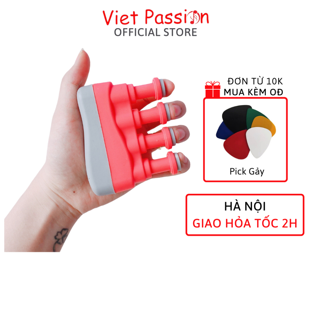 Dụng cụ luyện ngón tay tập đàn guitar ukulele piano chất lượng vietpassion