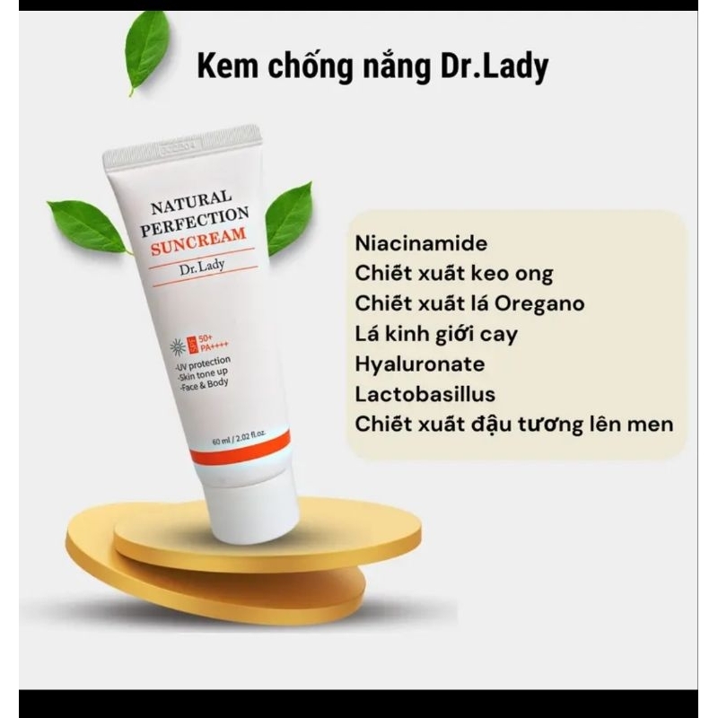 Kem chống nắng Dr. Lady Suncream 60ml