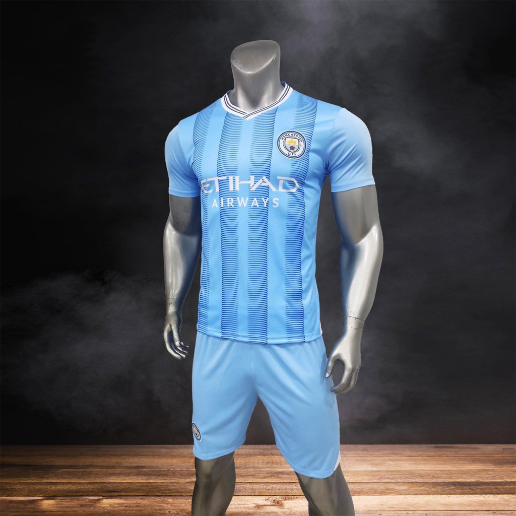 Bộ quần áo bóng đá Man City 23-24 sân nhà