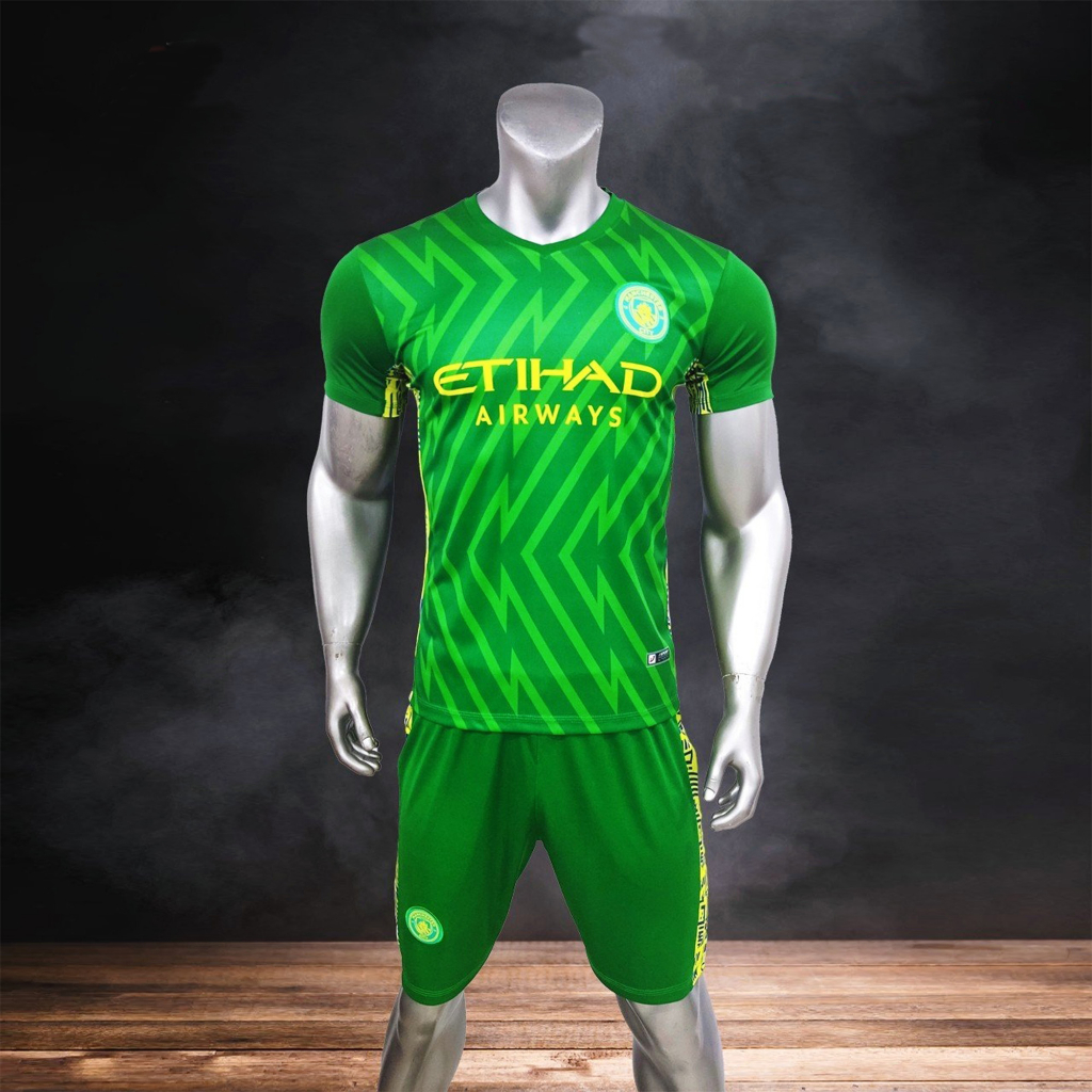 Bộ quần áo thủ môn Man City 23-24 xanh lục