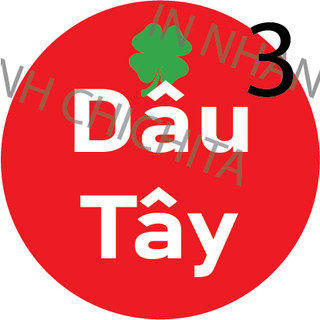 Set 10 (Có sẵn) Tem dán nhân bánh trung thu 9 tem- 3cm