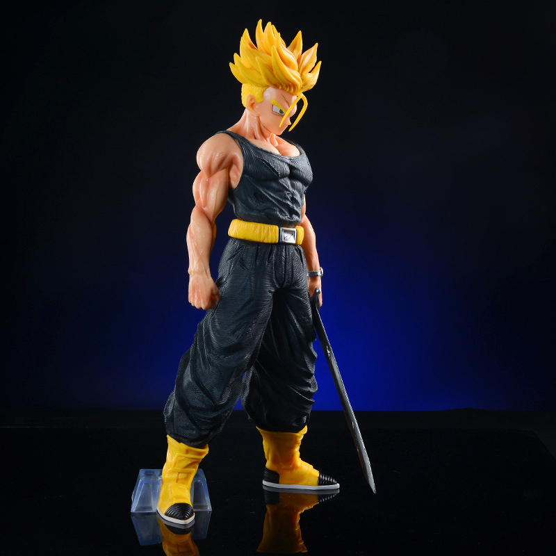 Mô Hình Dragon Ball 7 Viên Ngọc Rồng Figure Trunks Cực Ngầu Dáng Đứng Chiến Dấu Cao 42cm - Shin Case