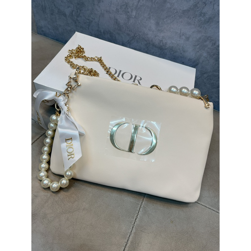 TÚI GIFT DIOR BEAUTY TÁCH SET MỸ PHẨM - TÚI ĐEO CHÉO CẦM TAY
