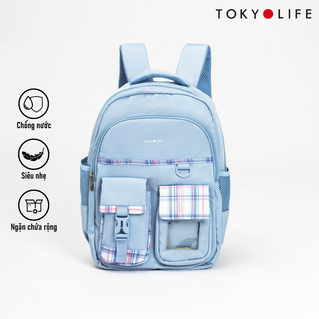 Balo chống nước siêu nhẹ TOKYOLIFE C3BPK301M (27.0x13.0x39.0CM)