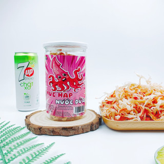 Mực Xé sợi hấp nước dừa 200g
