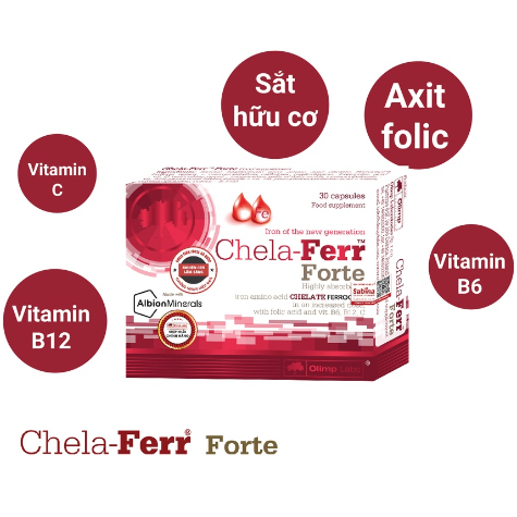 ĐỦ BILL - INBOX SHOP TRƯỚC KHI ĐẶT ĐỂ NHẬN MÃ GIẢM GIÁ- Sắt Chela Nội Địa Ba Lan Hộp 30 viên