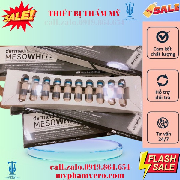 cấy phấn mesowhite dành cho spa hiệu quả
