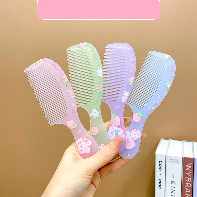 Lược chải tóc cho bé phong cách hoạt hình màu sắc dễ thương