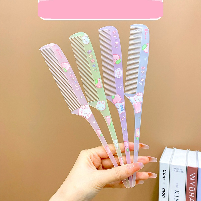 Lược chải tóc cho bé phong cách hoạt hình màu sắc dễ thương