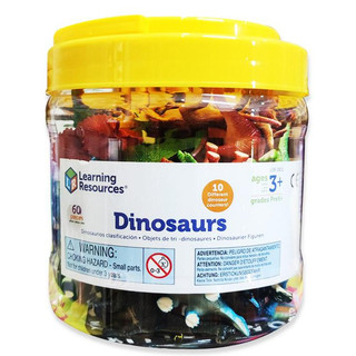  Bộ các loài Khủng long - Dinosaur Counters (60 con) - Learning Resources