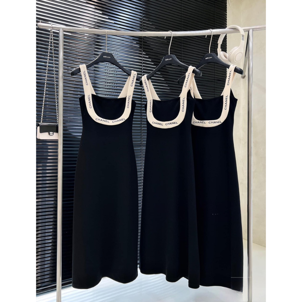 Váy Hai Dây Nữ Ôm Body Chaneo Dáng Dài Đầm Suông Nữ Sexy Dáng Dài Freesize S239