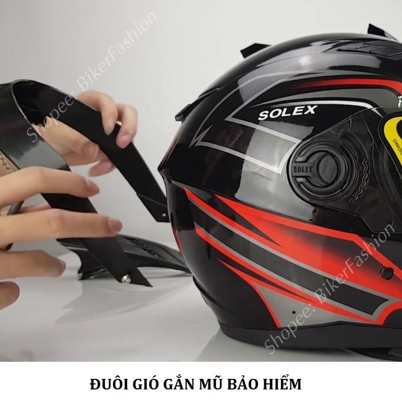 Đuôi Gió Uniswap Gắn Mũ Bảo Hiểm Fullface