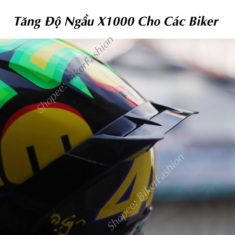 Đuôi Gió Uniswap Gắn Mũ Bảo Hiểm Fullface