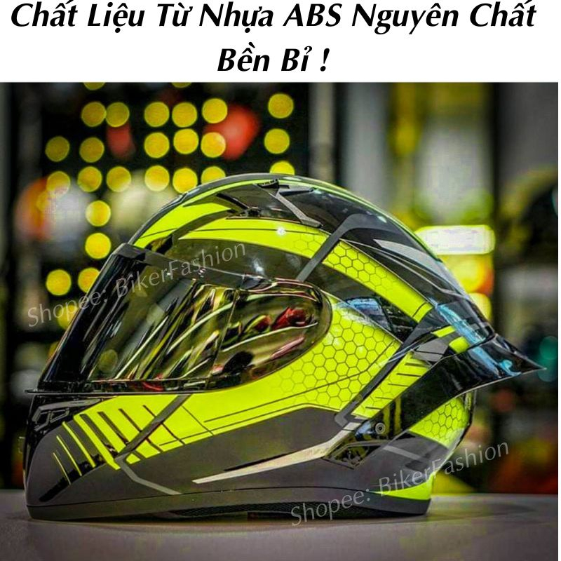 Đuôi Gió Uniswap Gắn Mũ Bảo Hiểm Fullface