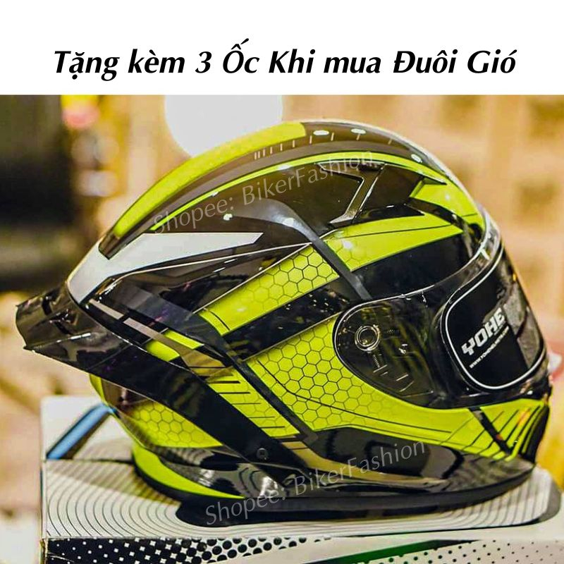 Đuôi Gió Uniswap Gắn Mũ Bảo Hiểm Fullface