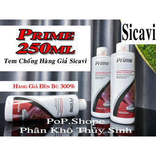 Prime - seachem prime 100ml- 250ml- 325 ml xử lý nước - khử clo & kim loại nặng - khử độc hồ thủy sinh