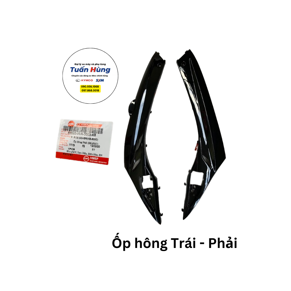 Ốp hông xe Shark 125 đủ màu SYM