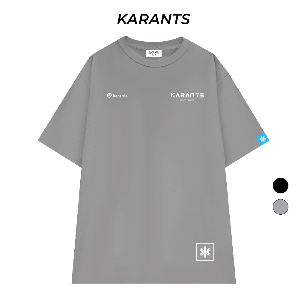 [Mã FADEP0610 giảm 10K đơn 99K] Áo Thun Local Brand Unisex Karants Premium 100% Cotton Basic Tee Est - KR05