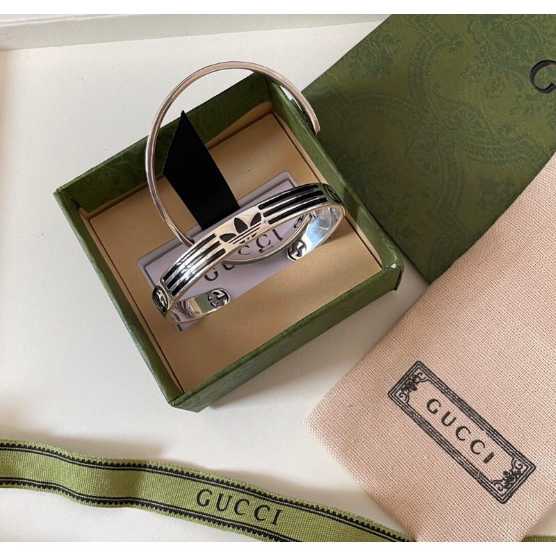 Vòng tay & Lắc tay unisex bạc 925 GC x Adidas cao cấp