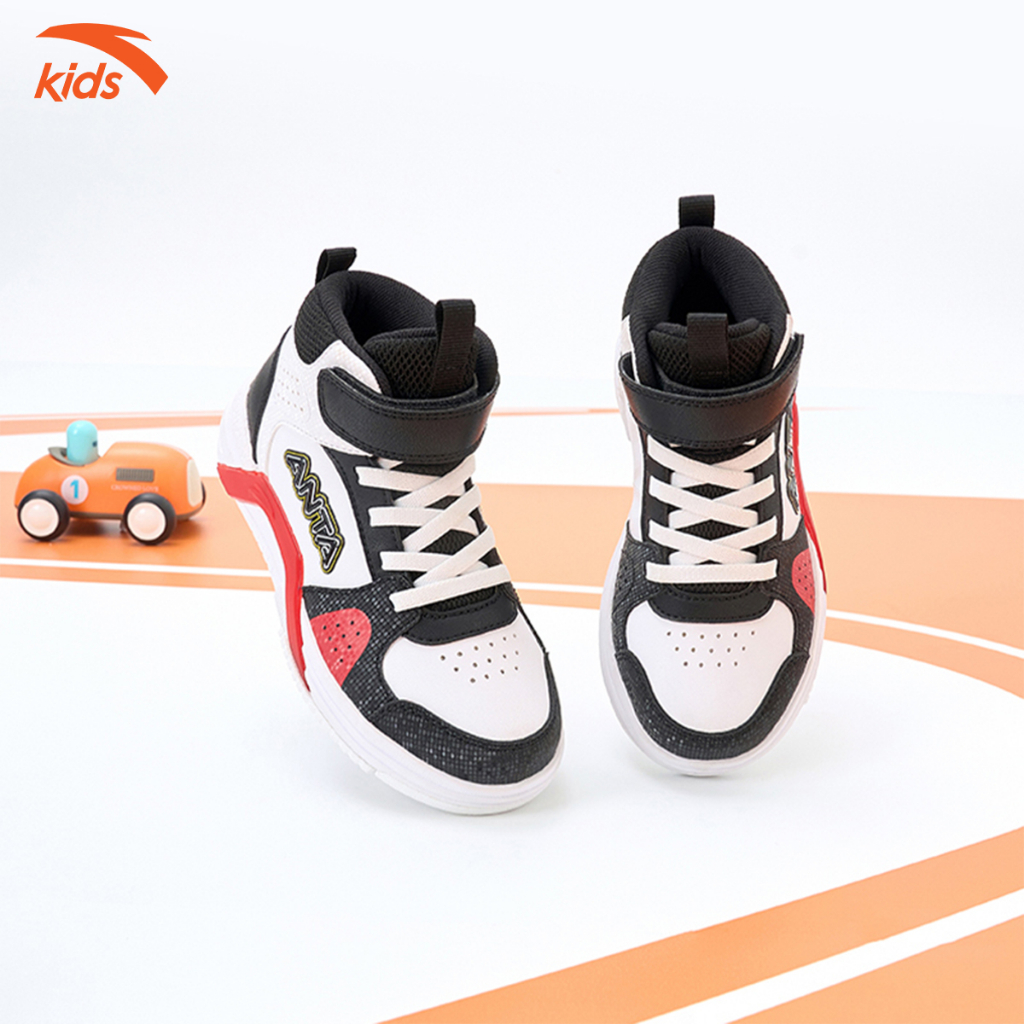 Giày đế bằng sneakers cao cổ thời trang bé trai bé gái siêu nhẹ Anta Kids 312249913