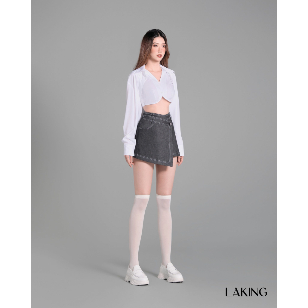 LAKING - Áo sơ mi layer gile