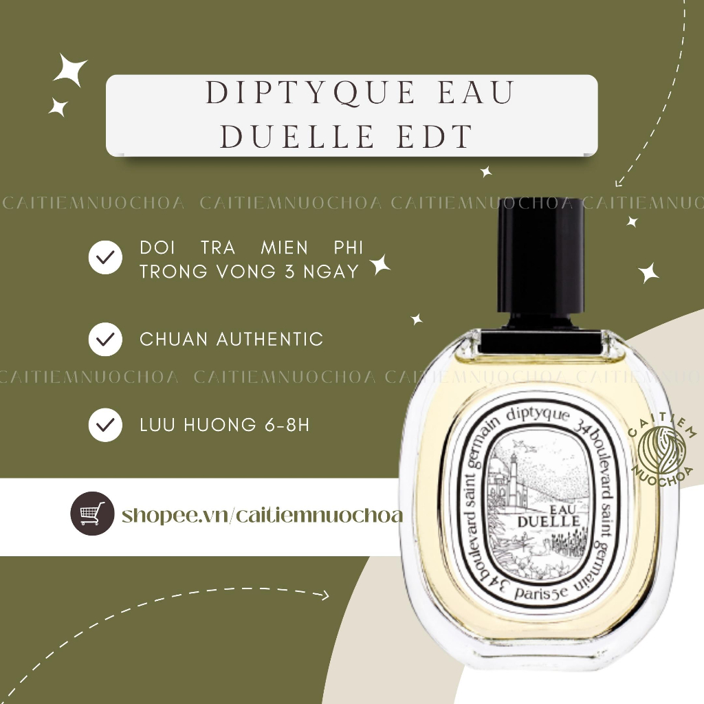 ✨ Nước hoa Diptyque Eau Duelle Test 10ml - 𝘊𝘢𝘪𝘵𝘪𝘦𝘮𝘯𝘶𝘰𝘤𝘩𝘰𝘢 ✨