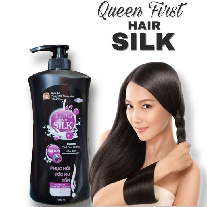DẦU GỘI ĐẦU BỒ KẾT SILK DƯỠNG TÓC SUÔNG MƯỢT ÓNG Ả - BỒ KẾT ĐEN