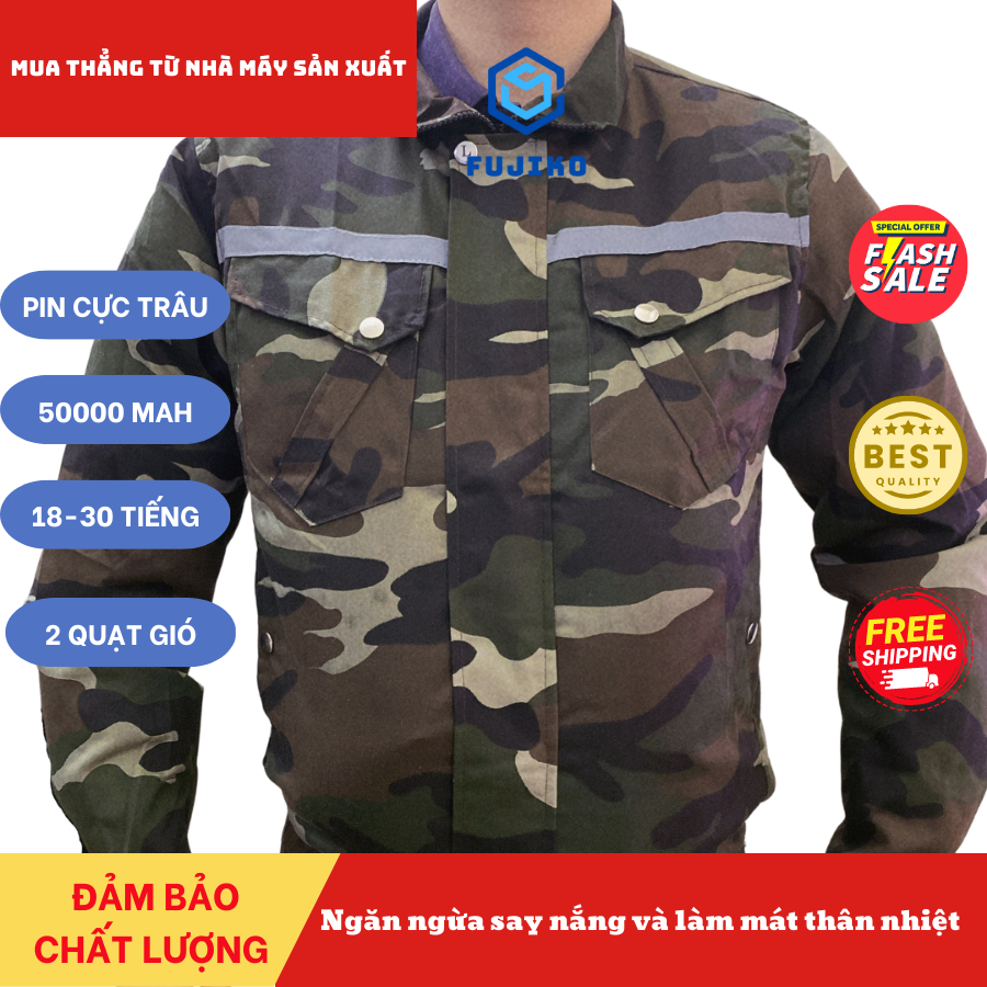 Mua Áo điều hòa Fujiko màu Rằn Ri - Sản phẩm bảo vệ sức khỏe của bạn ...