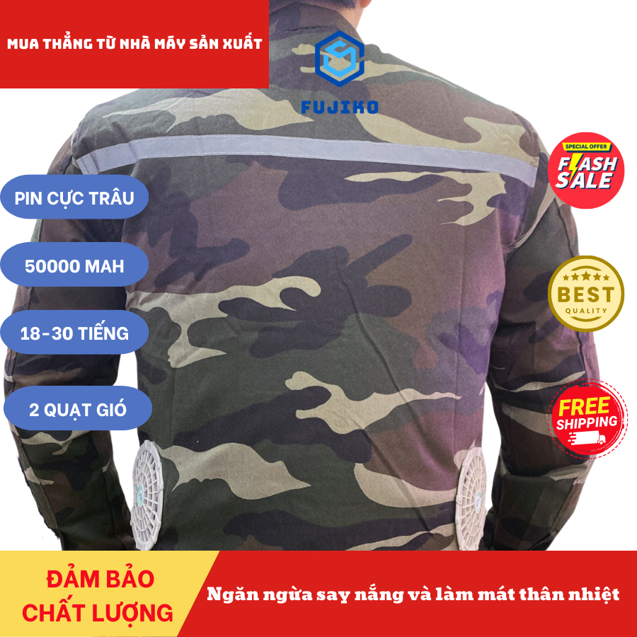 Mua Áo điều hòa Fujiko màu Rằn Ri - Sản phẩm bảo vệ sức khỏe của bạn ...